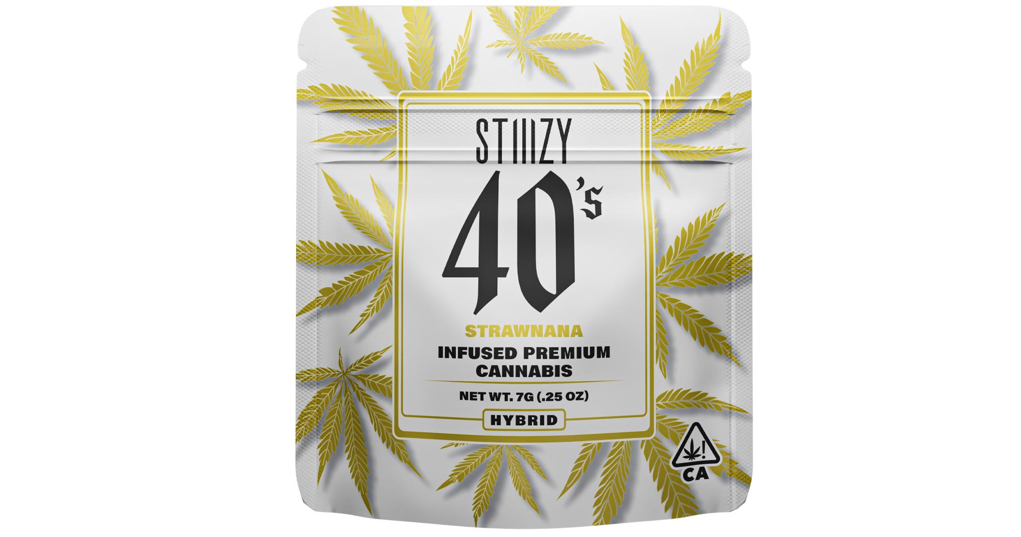 Strawnana 40's Infused Flower