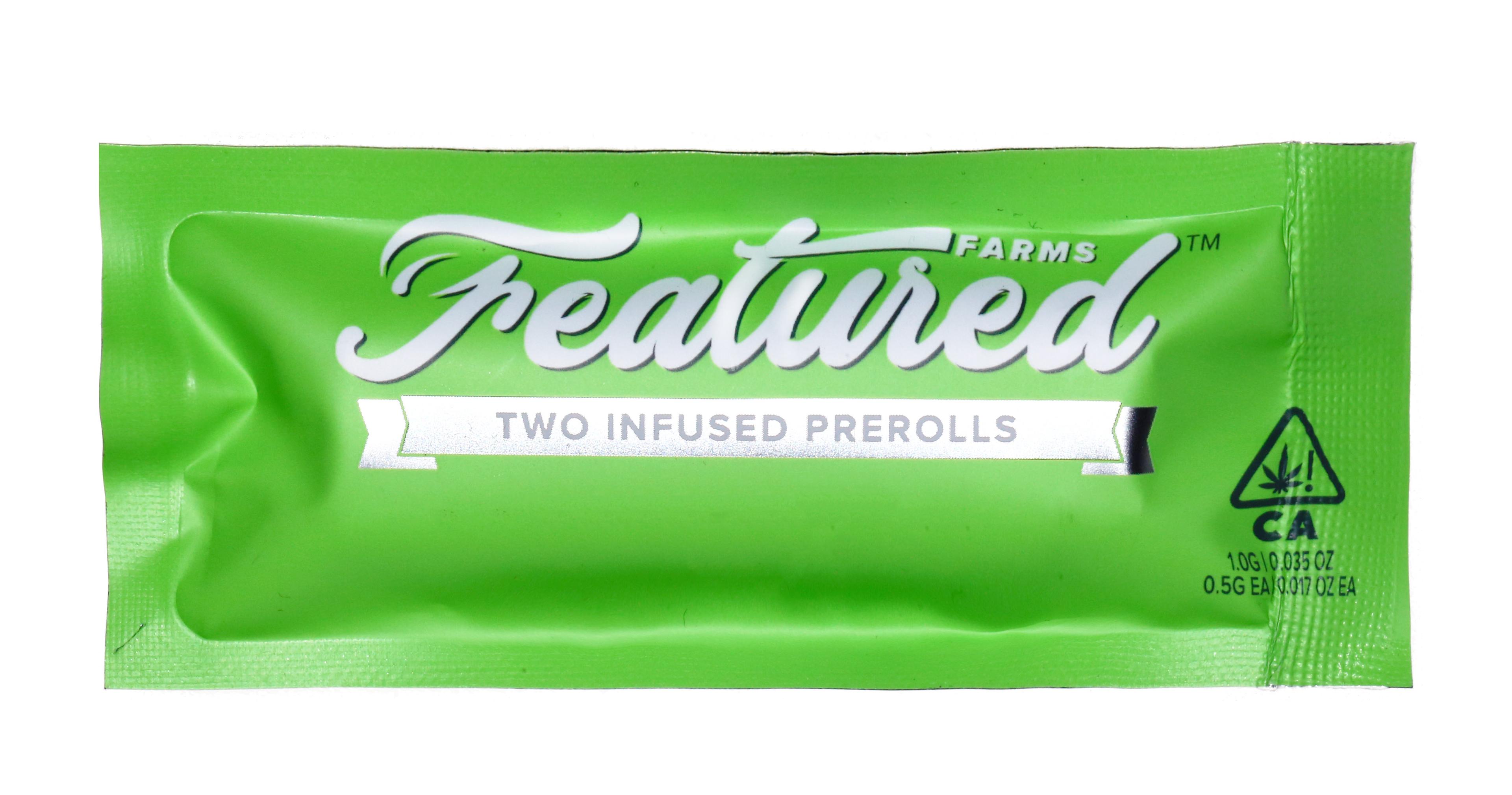 Gello Shotz Featured Farms Infused Pre-Rolls