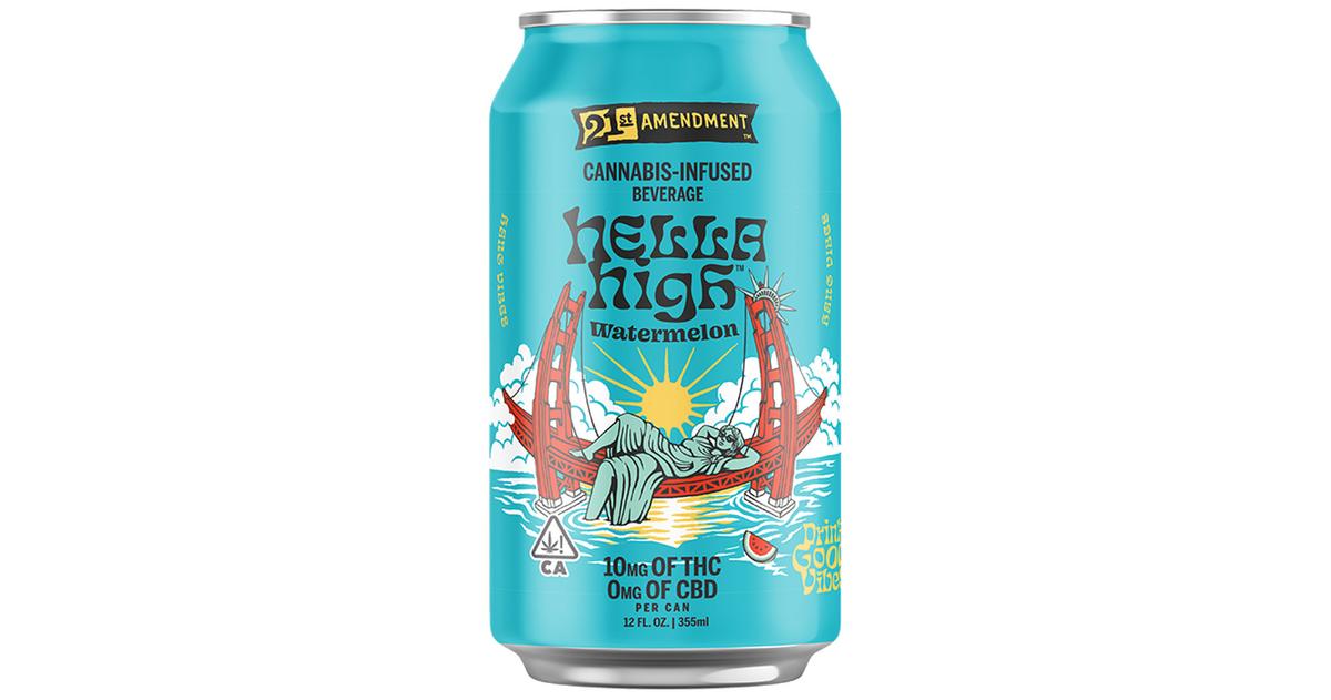 Watermelon Hella High Beverage