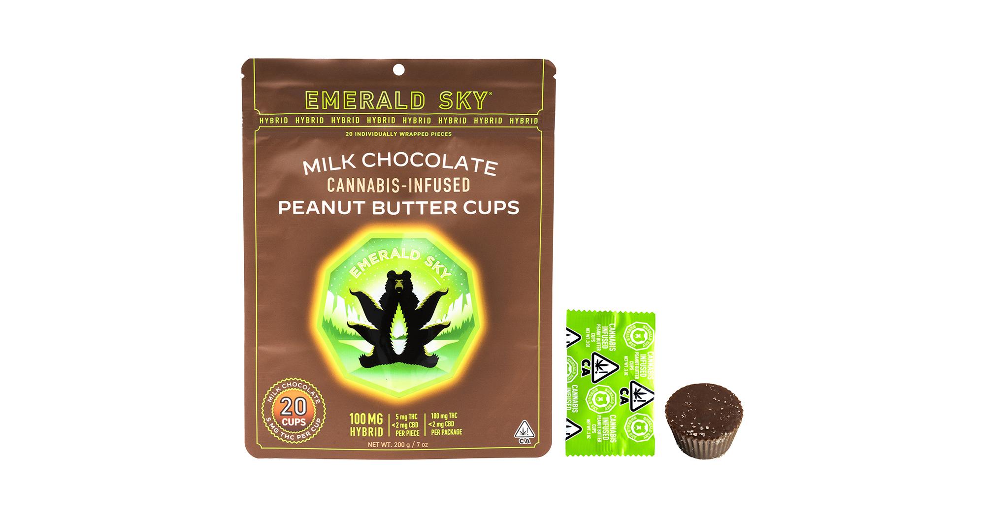 Hybrid 5mg Milk Chocolate Peanut Butter Cups