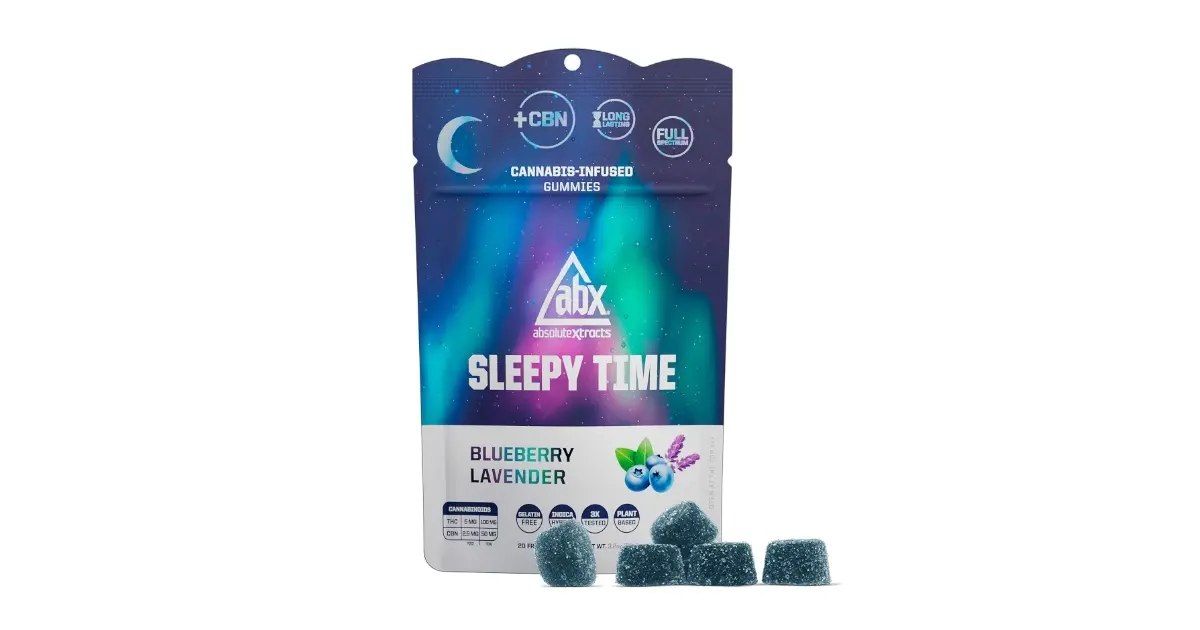 Blueberry Lavender Sleepy Time Solventless + CBN Gummies