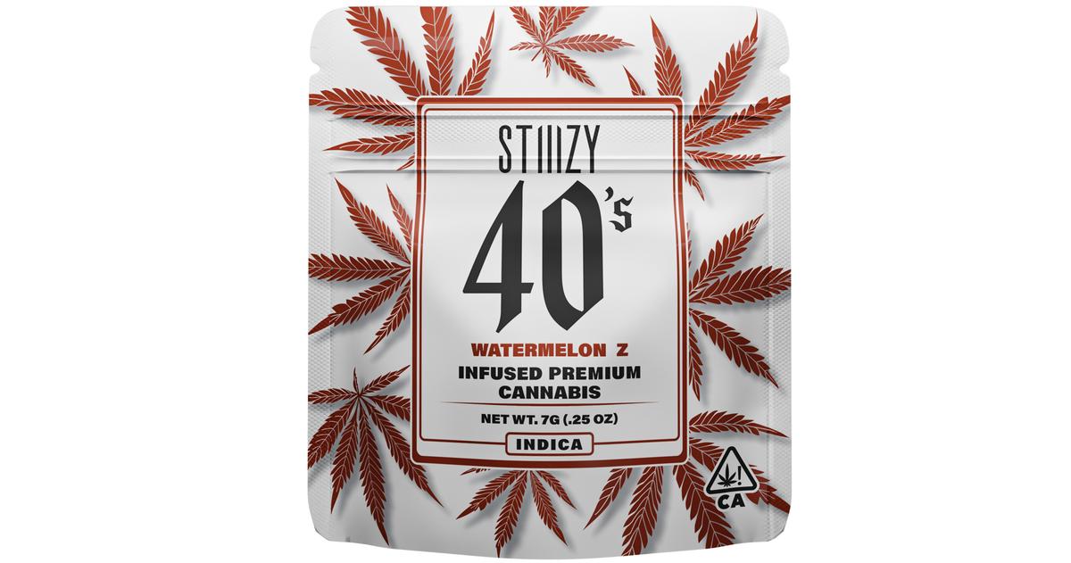 Watermelon Z 40's Infused Flower