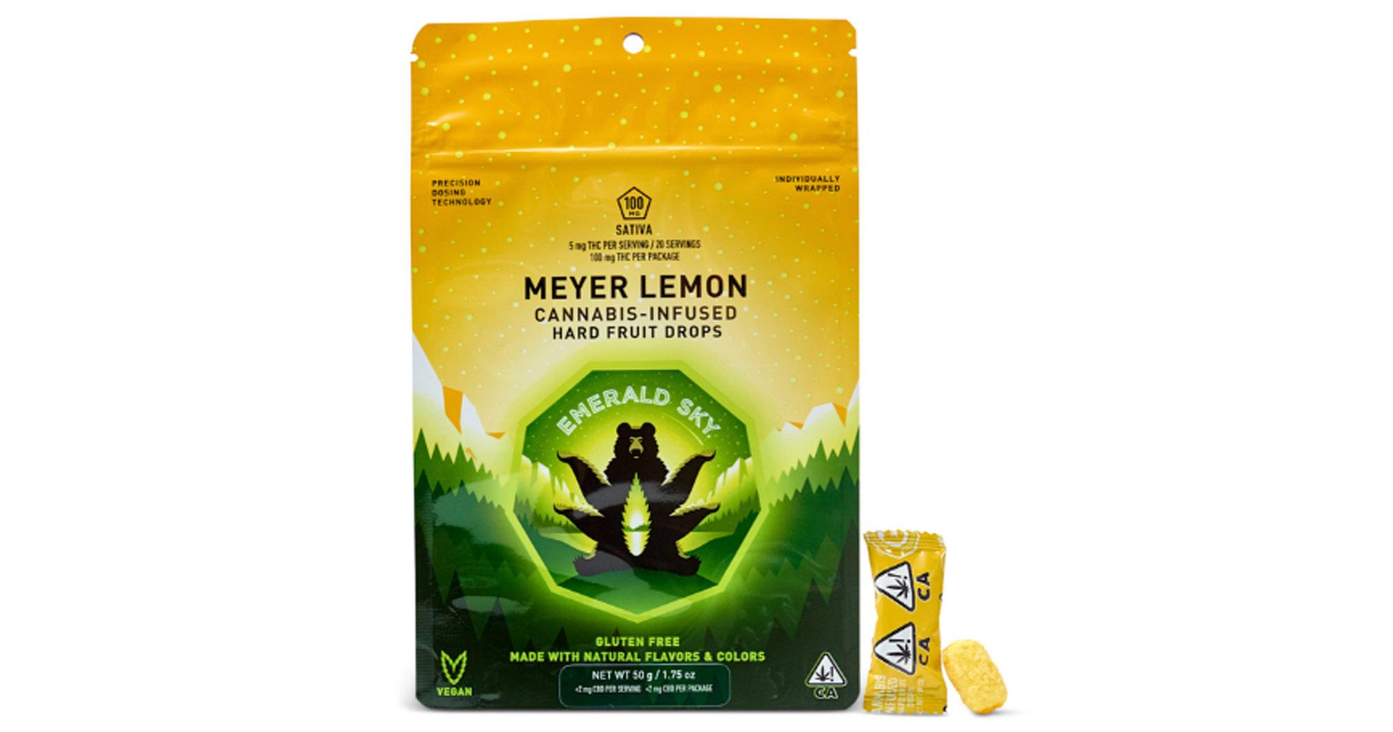Meyer Lemon 10:1 THC:CBD Hard Fruit Drops