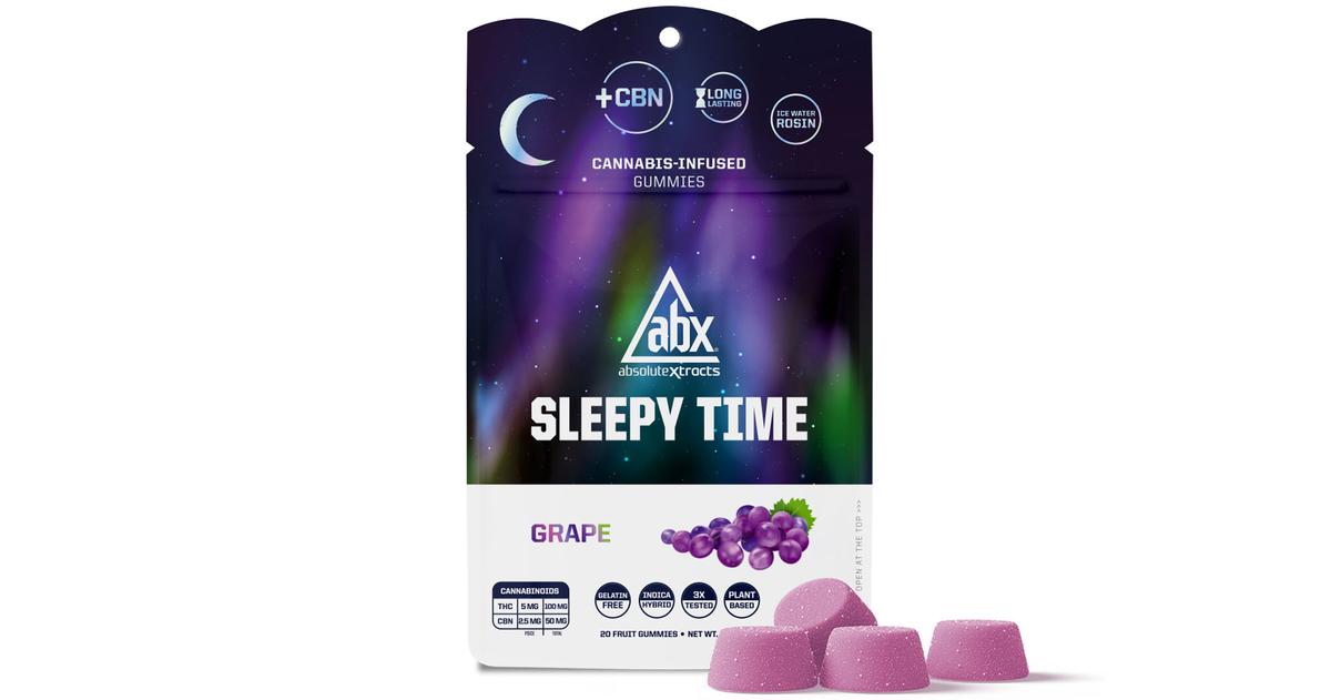 Grape 2:1 THC:CBN Sleepy Time Solventless Gummies