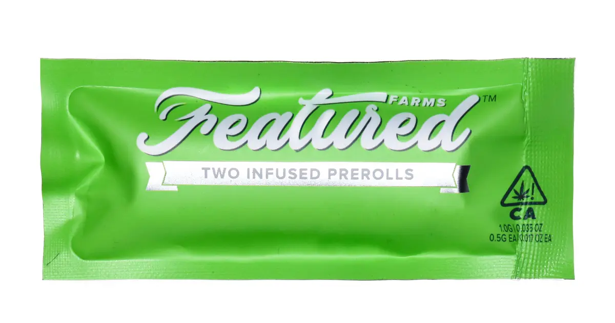 Green Crack Featured Farms Infused Pre-Roll Pack