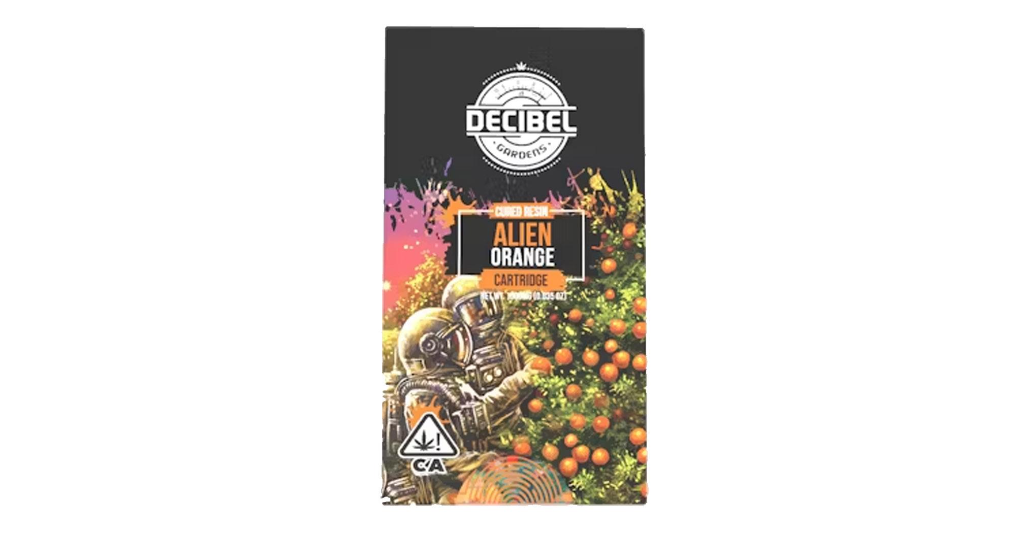 Alien Orange Cured Resin Cartridge