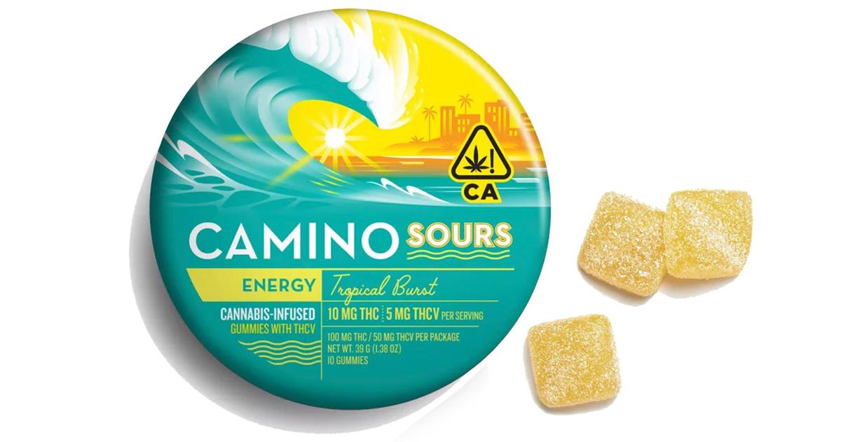Tropical Burst 2:1 THC:THCv Sour Gummies