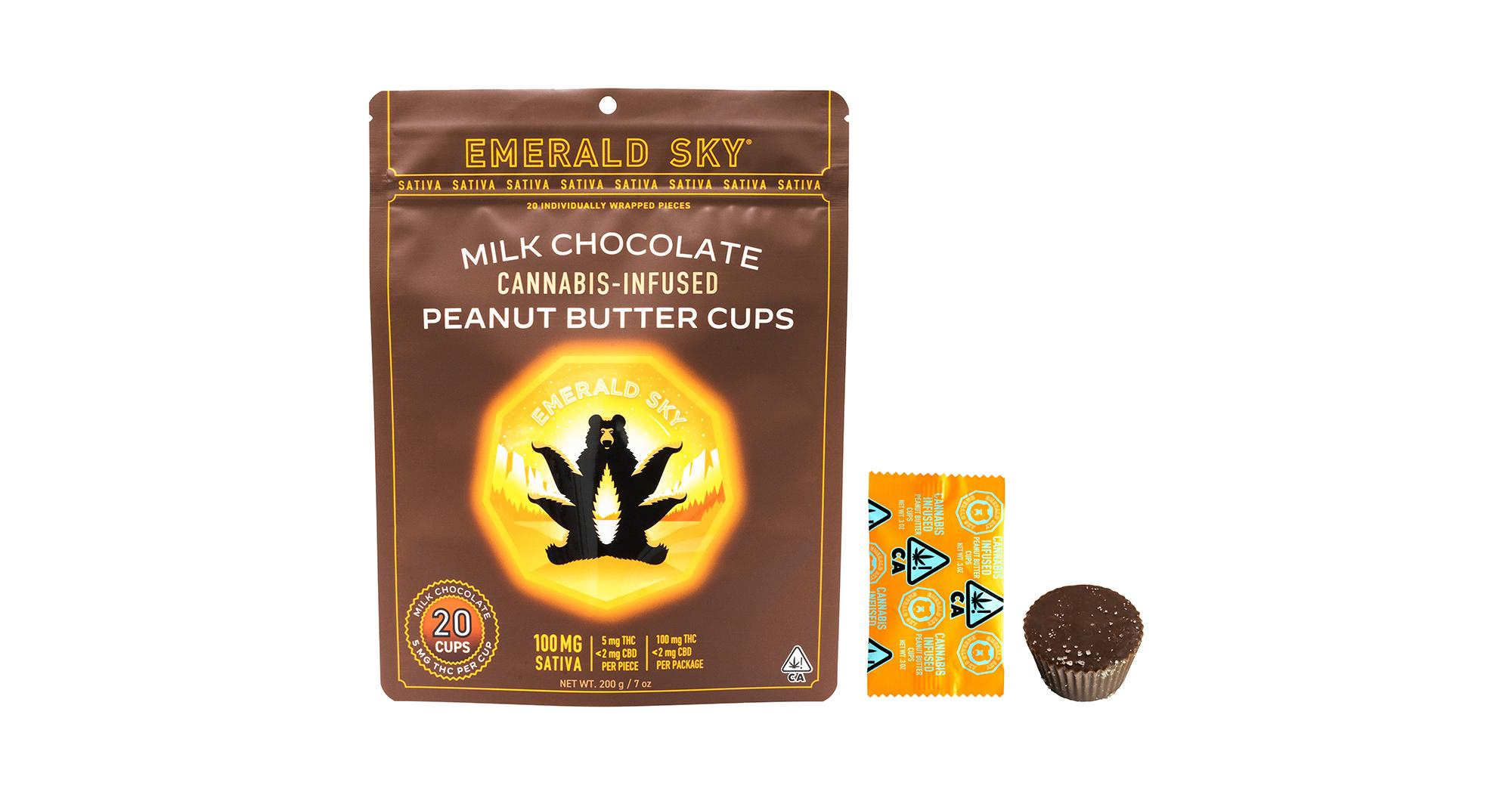 Sativa 5mg Milk Chocolate Peanut Butter Cups