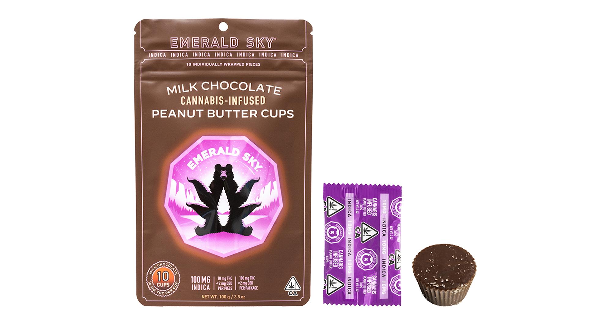 Indica 10mg Milk Chocolate Peanut Butter Cups