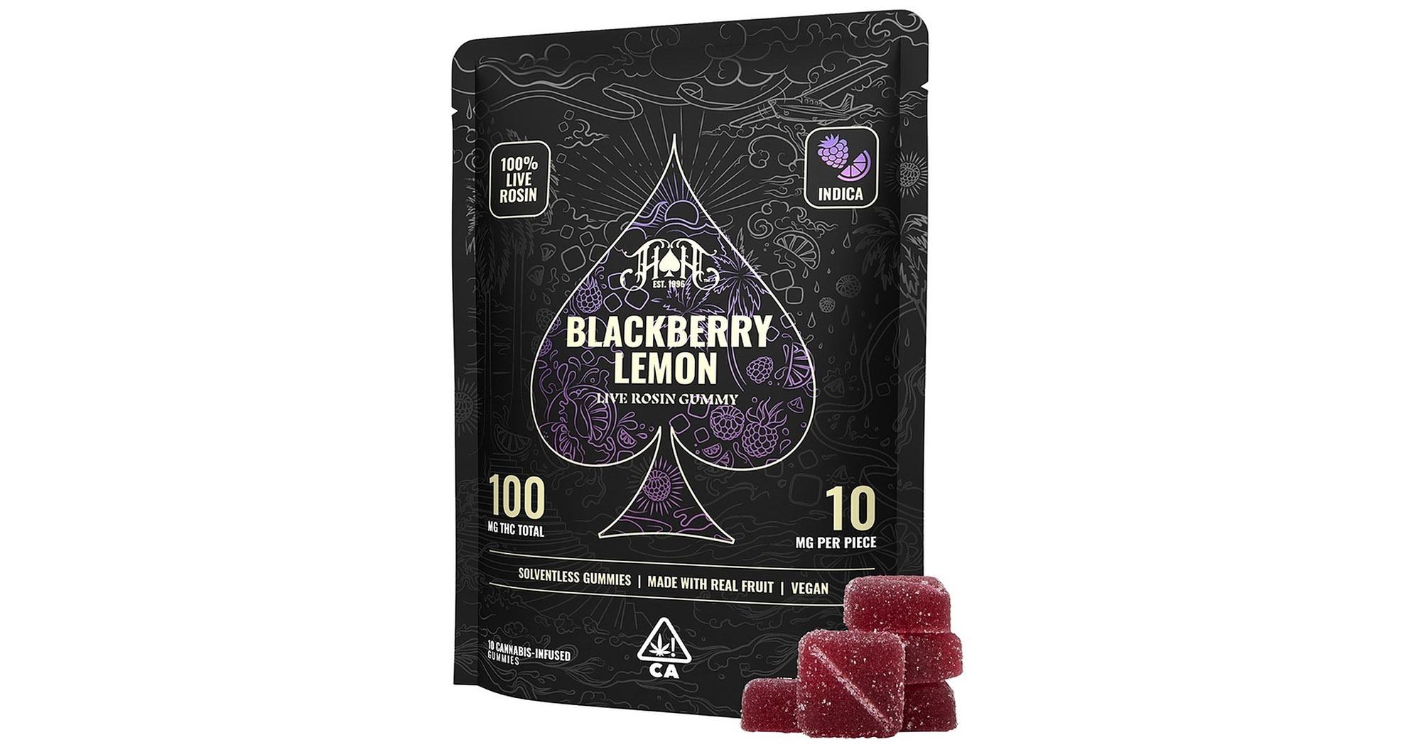 Blackberry Lemon Live Rosin Gummies