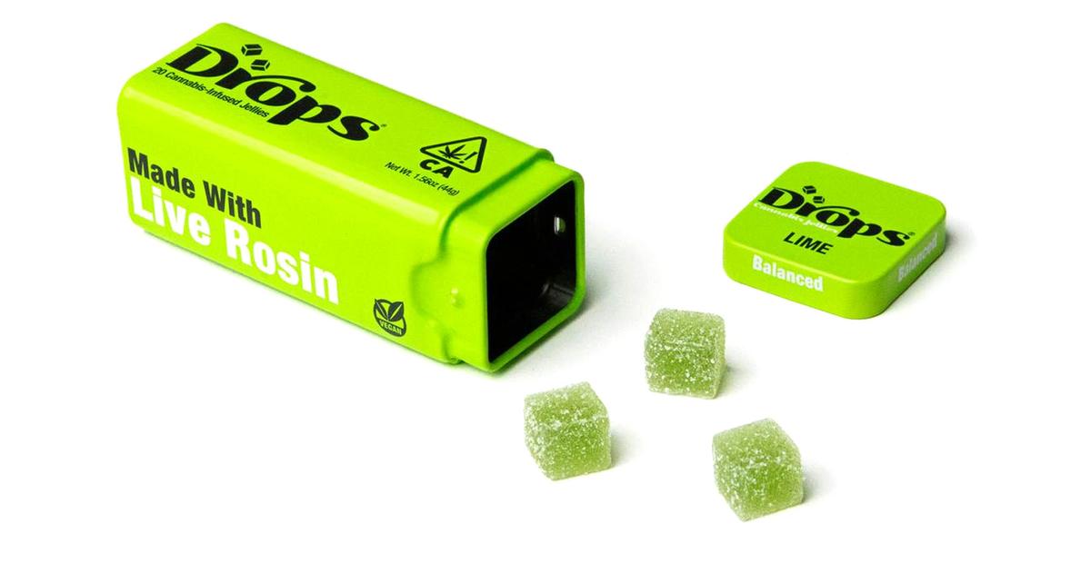 Lime Live Rosin Gummies