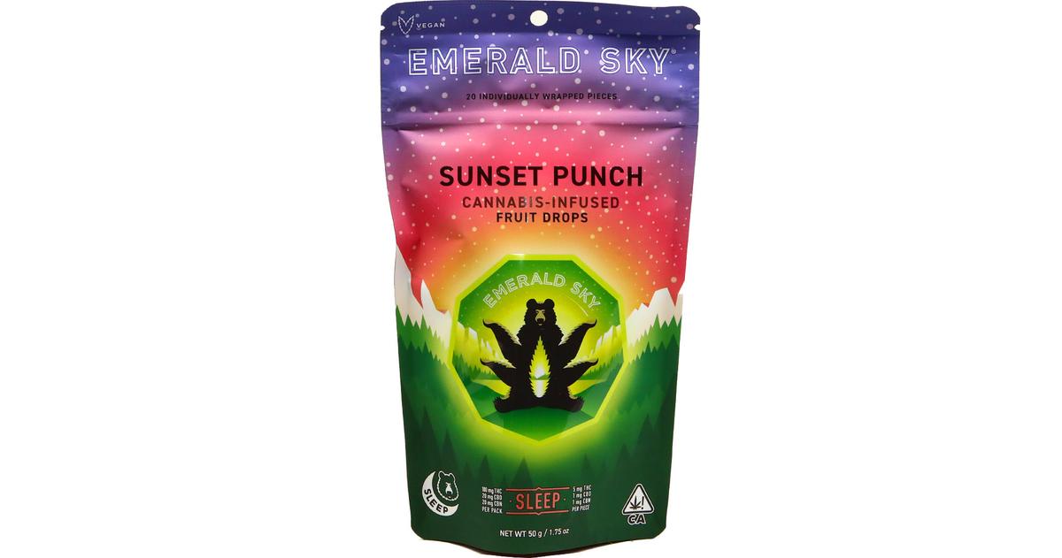 Sunset Punch 5:1:1 THC:CBD:CBN Fruit Drops