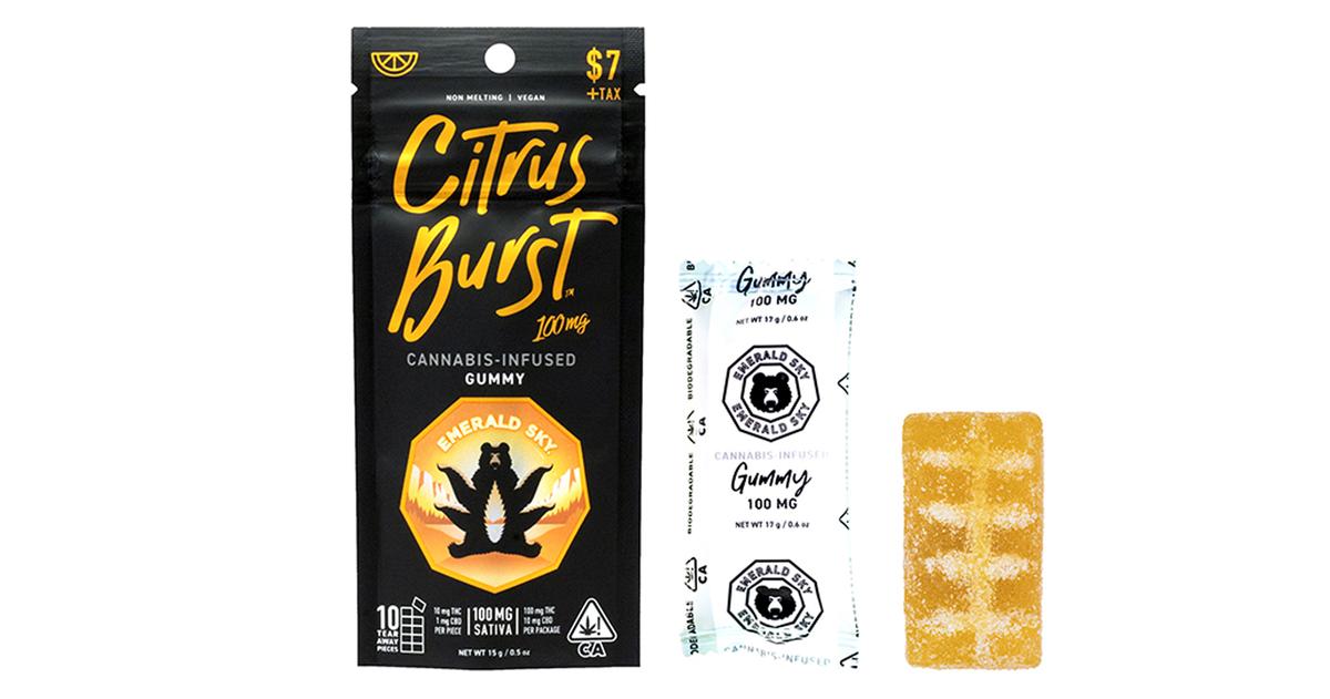 Citrus Burst 10:1 THC:CBD Gummy