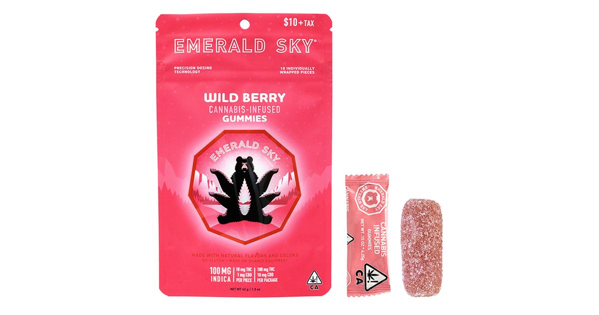 Wild Berry 10:1 THC:CBD Gummies