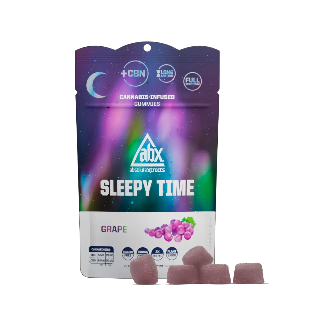 Grape Sleepy Time Solventless + CBN Gummies