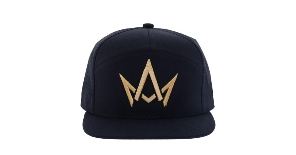 Black Hat Gold Crown Logo
