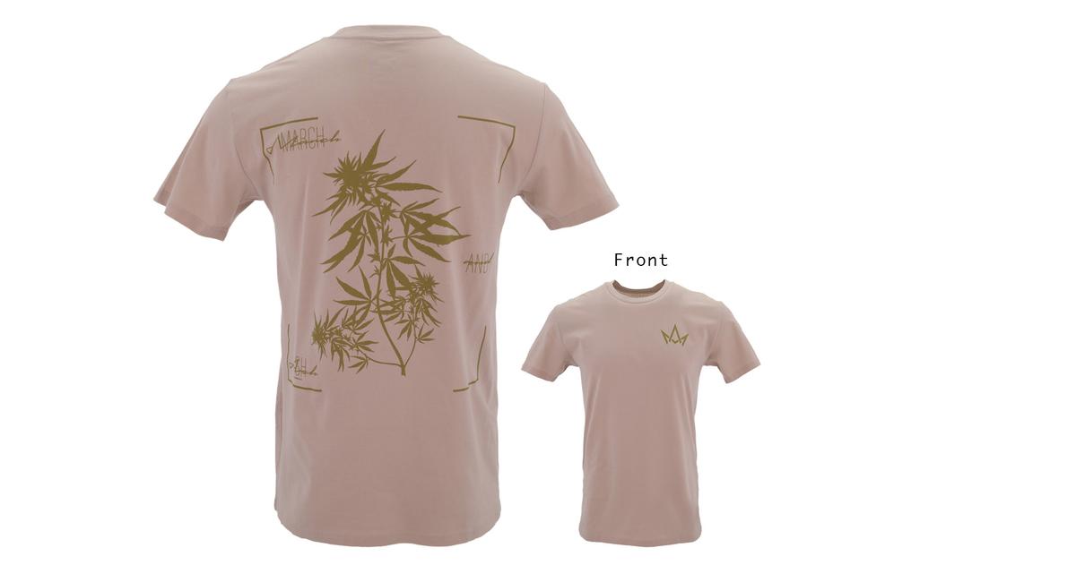 Unisex March and Ash Cream Tree Tee