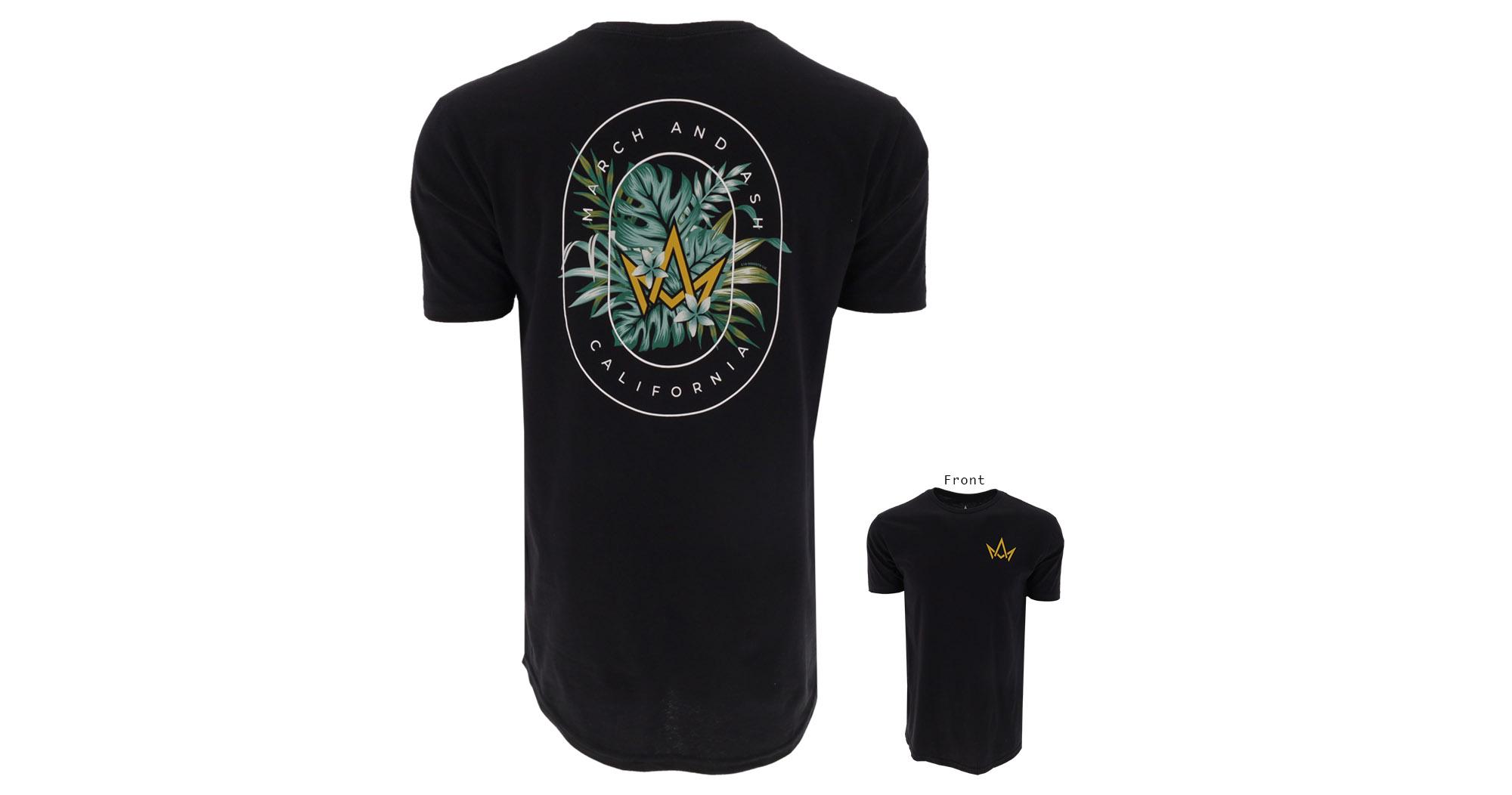 Unisex Black Crown Jungle Tee