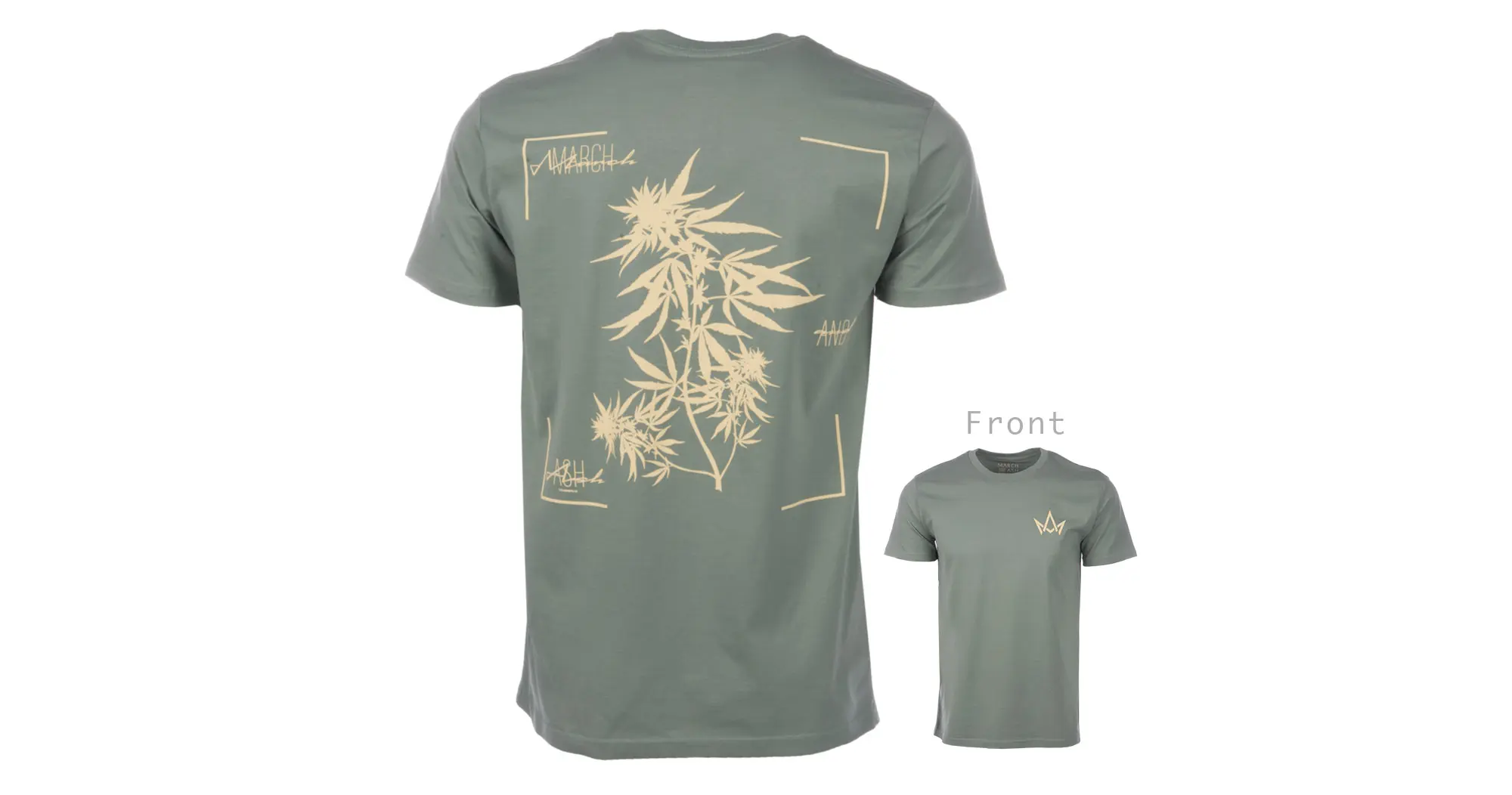 Unisex March and Ash Sage Tree Tee