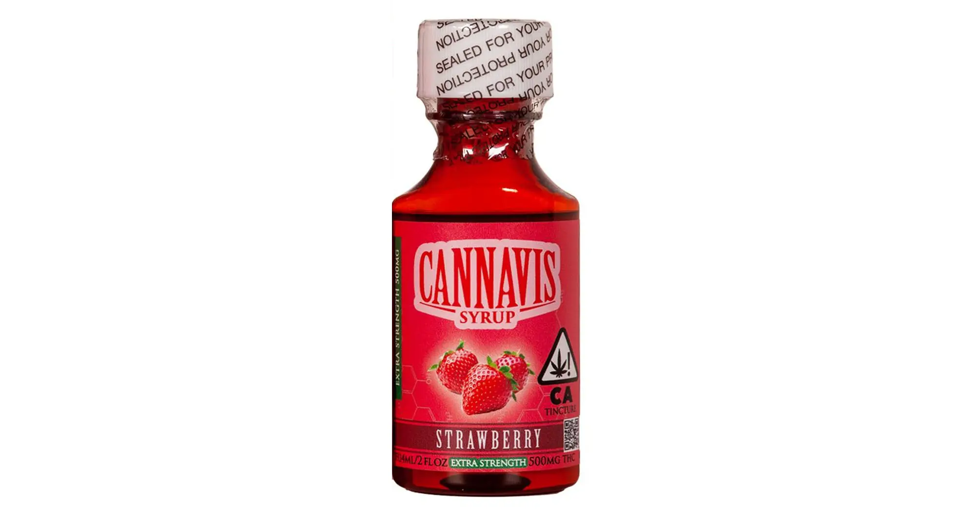 Extra Strength Strawberry Syrup 500mg