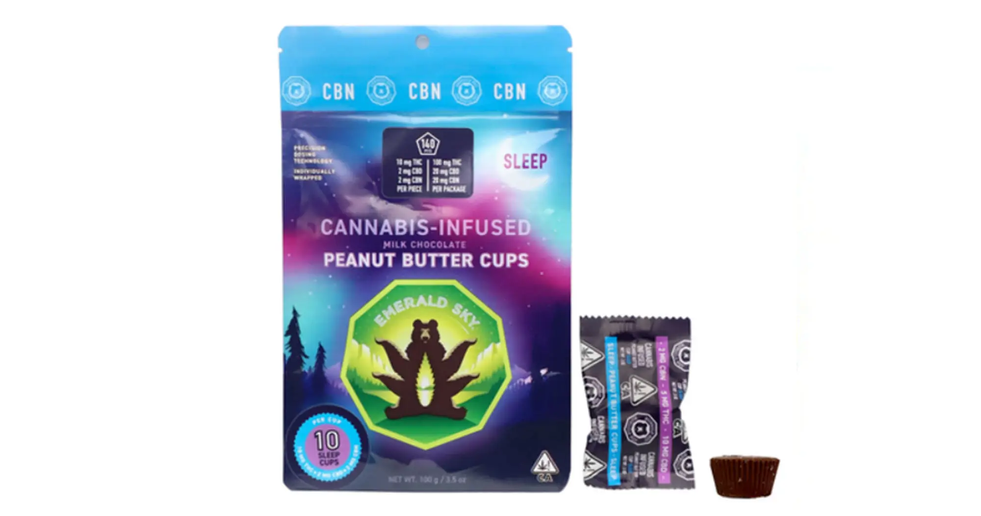 10:2:2 CBN Peanut Butter Cups