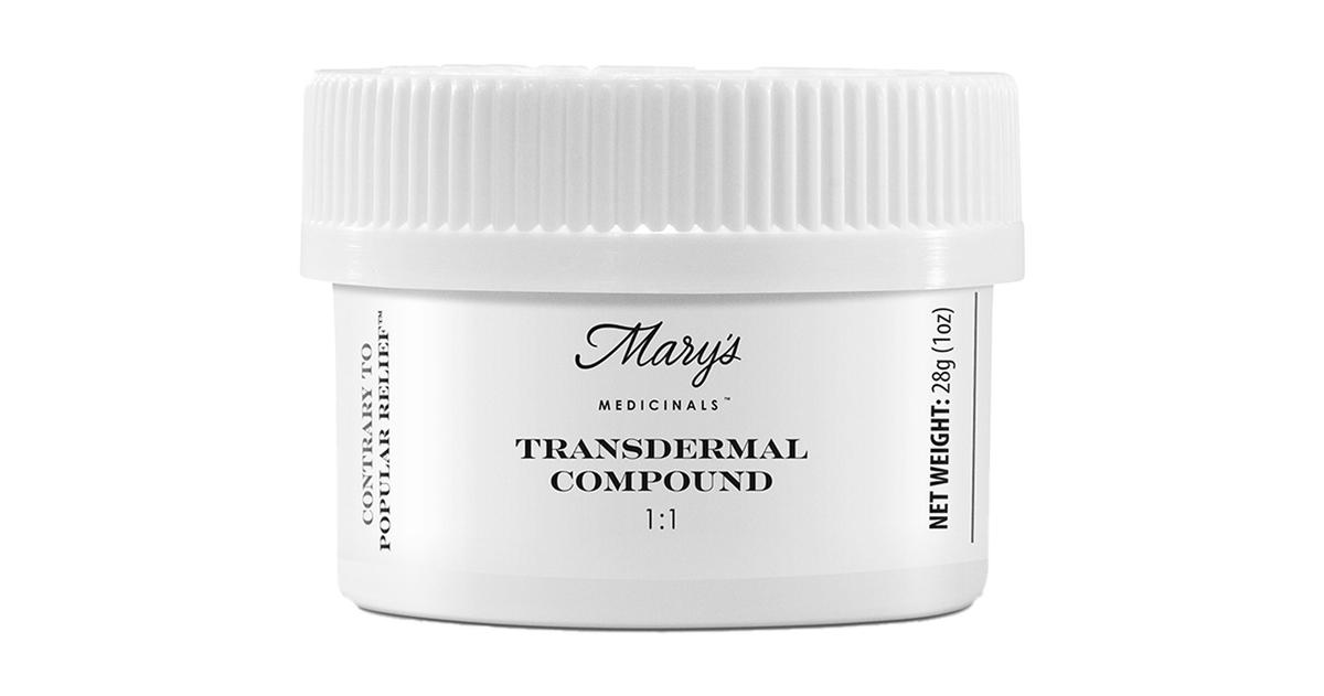 Relief 1:1 Transdermal Compound