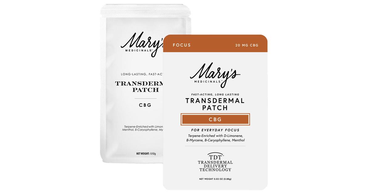 Focus CBG Transdermal Patch