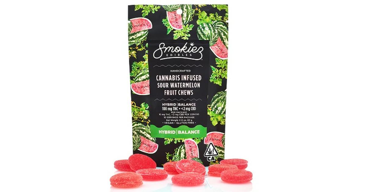 Sour Watermelon Fruit Chews