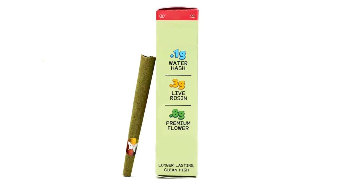 Rainbow Beltz Hash Infused Pre-Roll