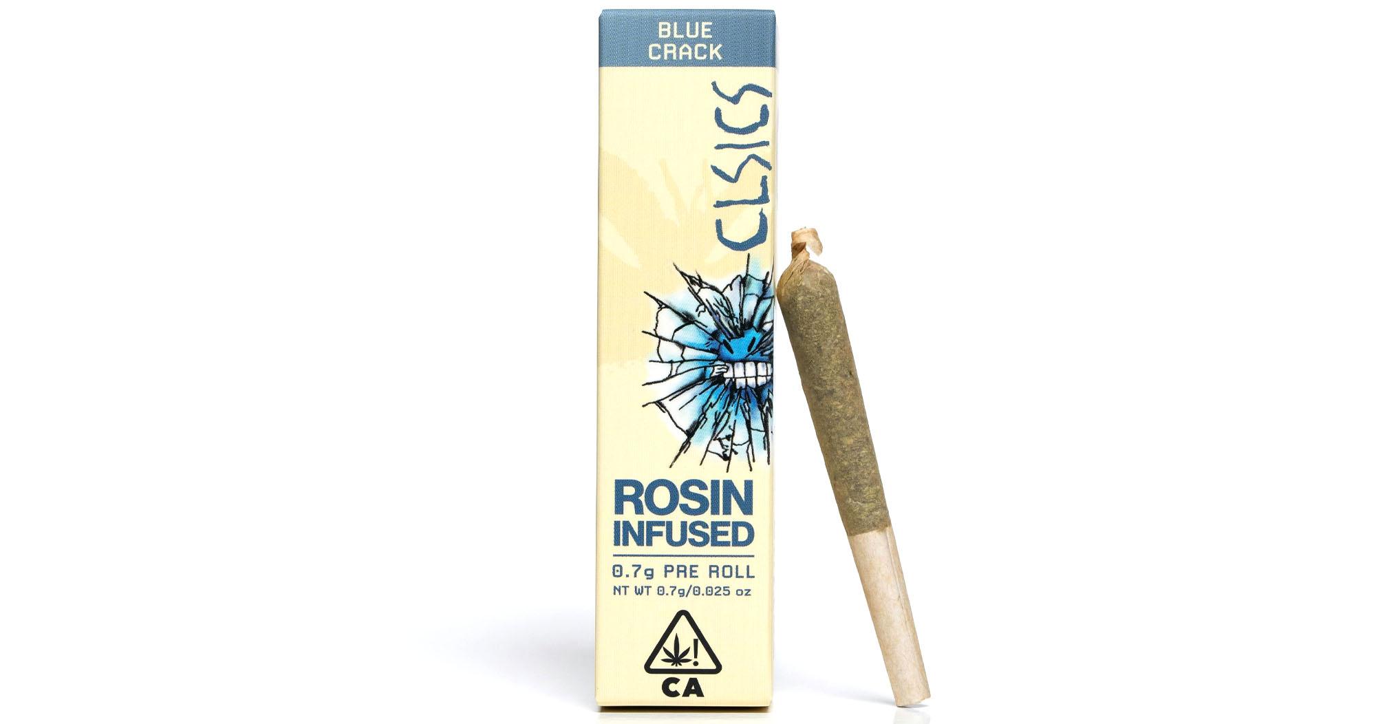 Blue Crack Rosin Infused Pre-Roll