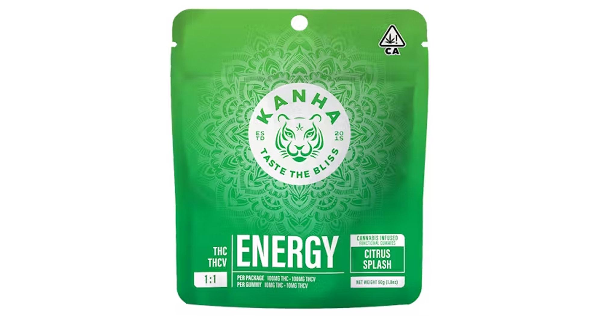 Citrus Splash 1:1 THC:THCv Nanomolecular Energy Gummies