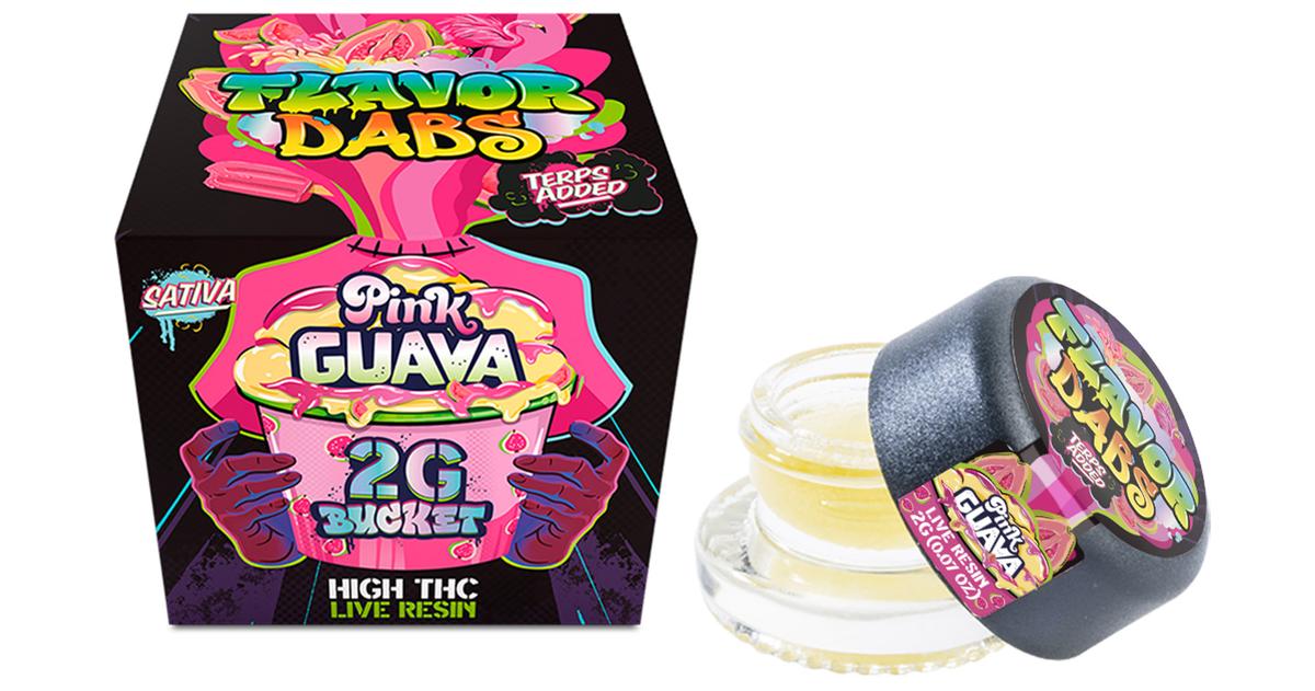 Pink Guava 2g Live Resin Flavor Dab