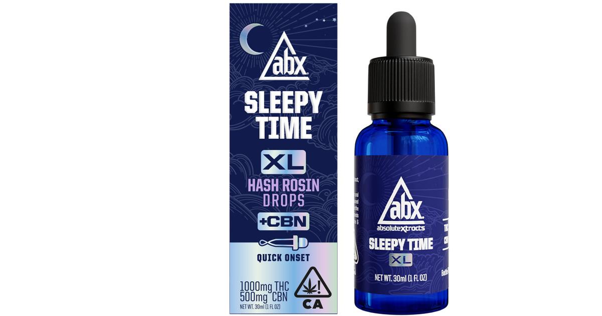 Sleepy Time Solventless + CBN Sublingual Drops