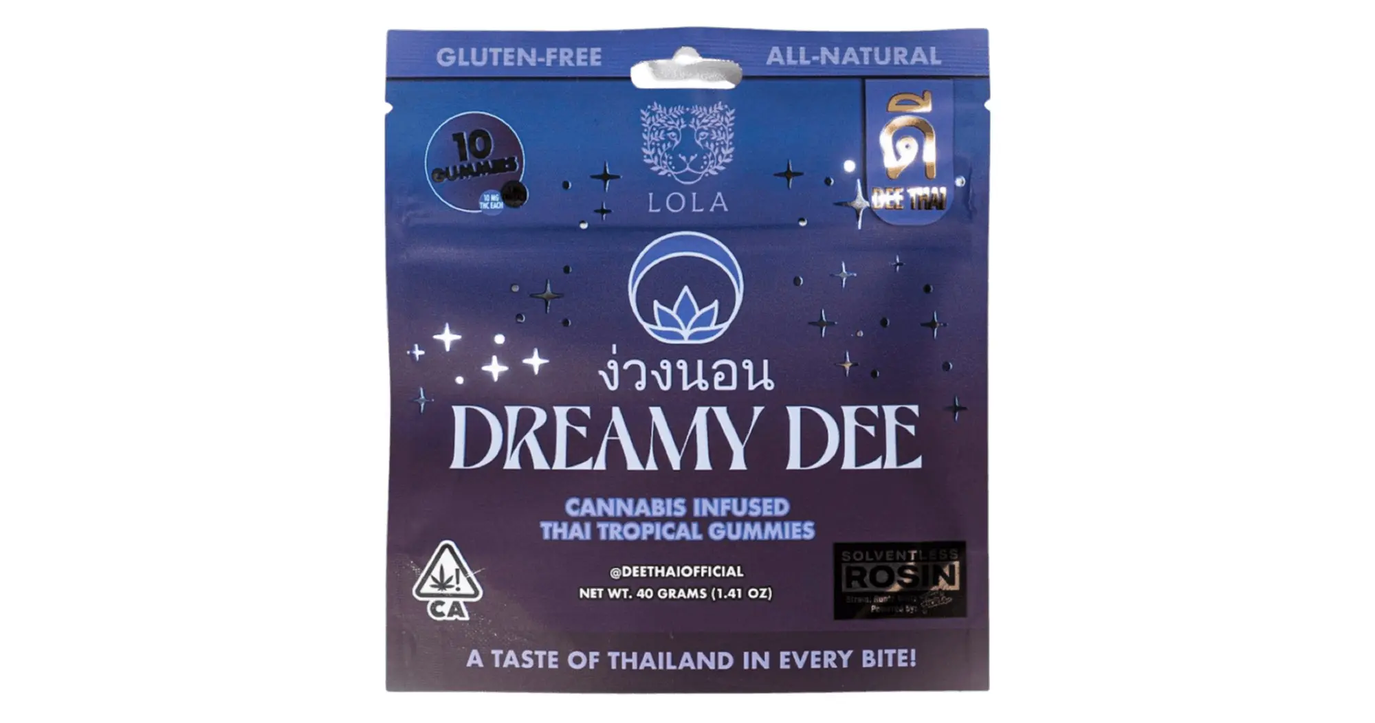 Dreamy Dee CBN Tropical Thai Rosin Gummies