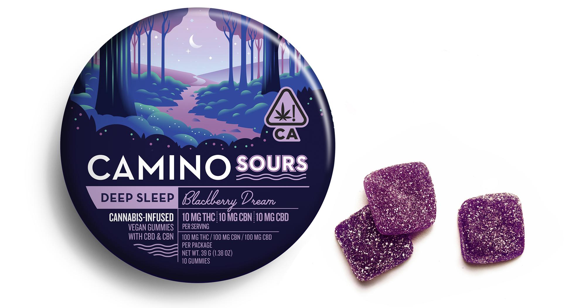 Blackberry Dream 1:1:1 THC:CBD:CBN Sour Gummies