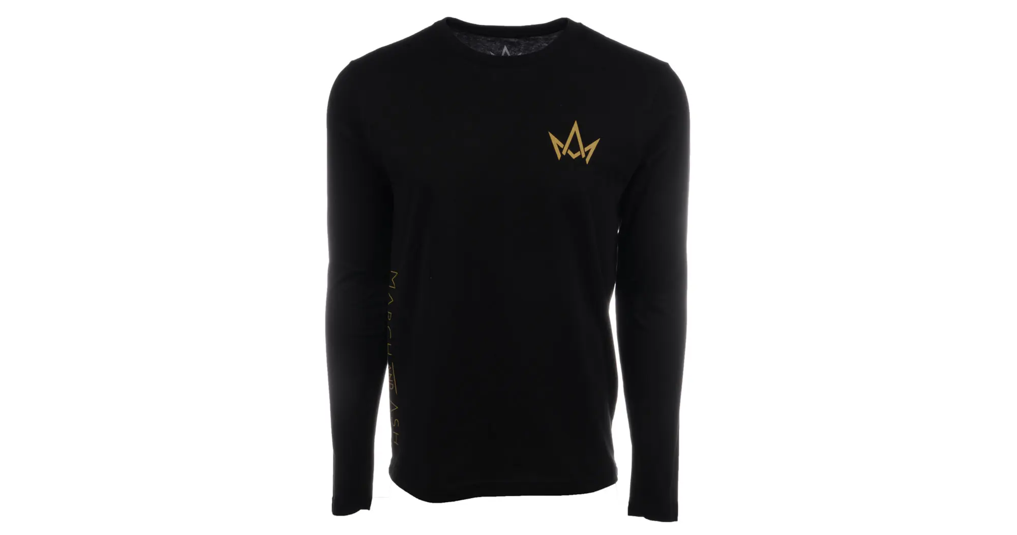 March And Ash Black Long Sleeve Side Print