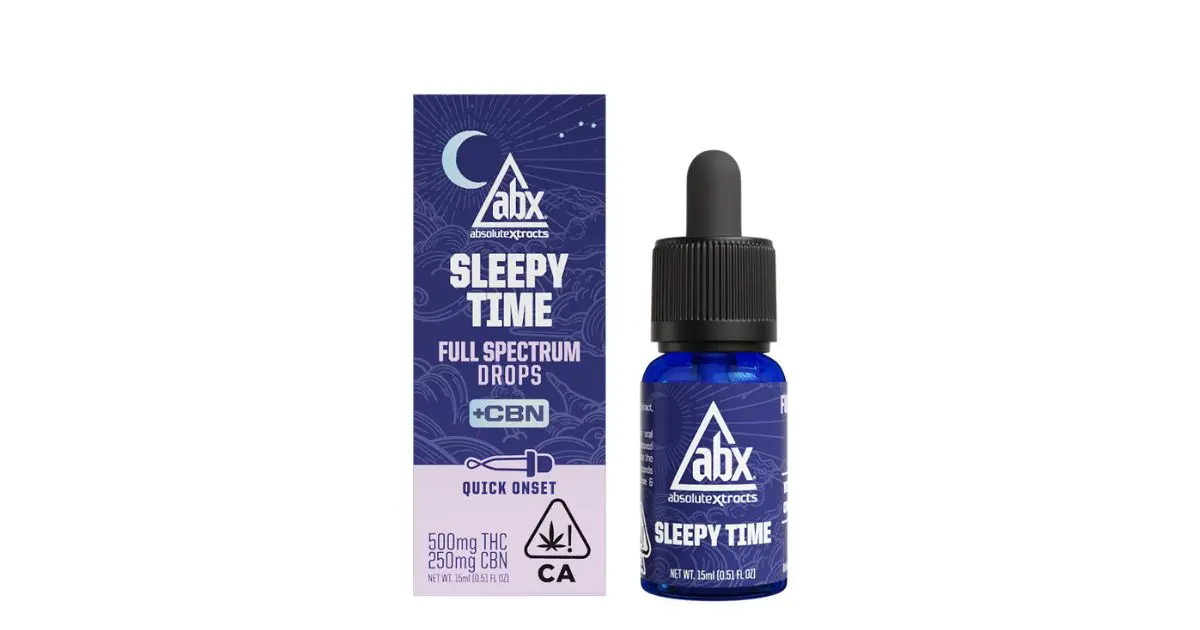 Sleepy Time Solventless + CBN Sublingual Drops
