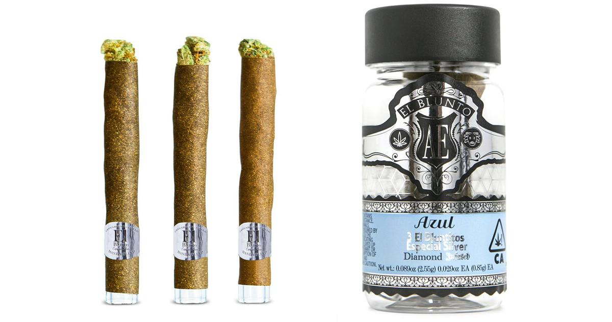 Azul Especial Silver Diamond Infused Blunts