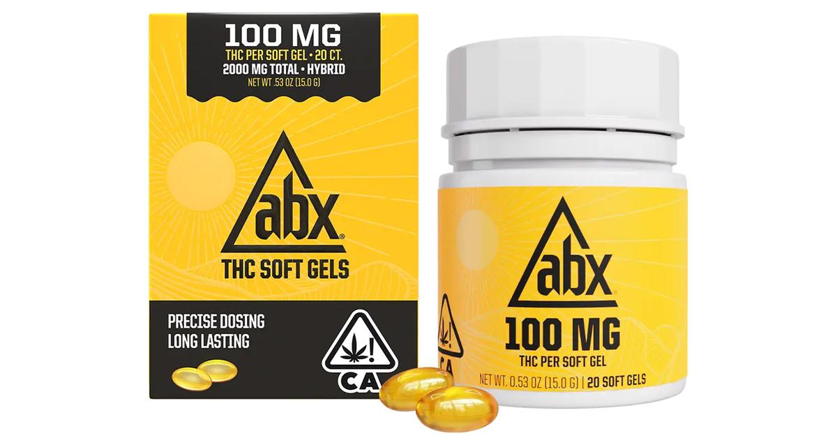 100mg THC Soft Gels