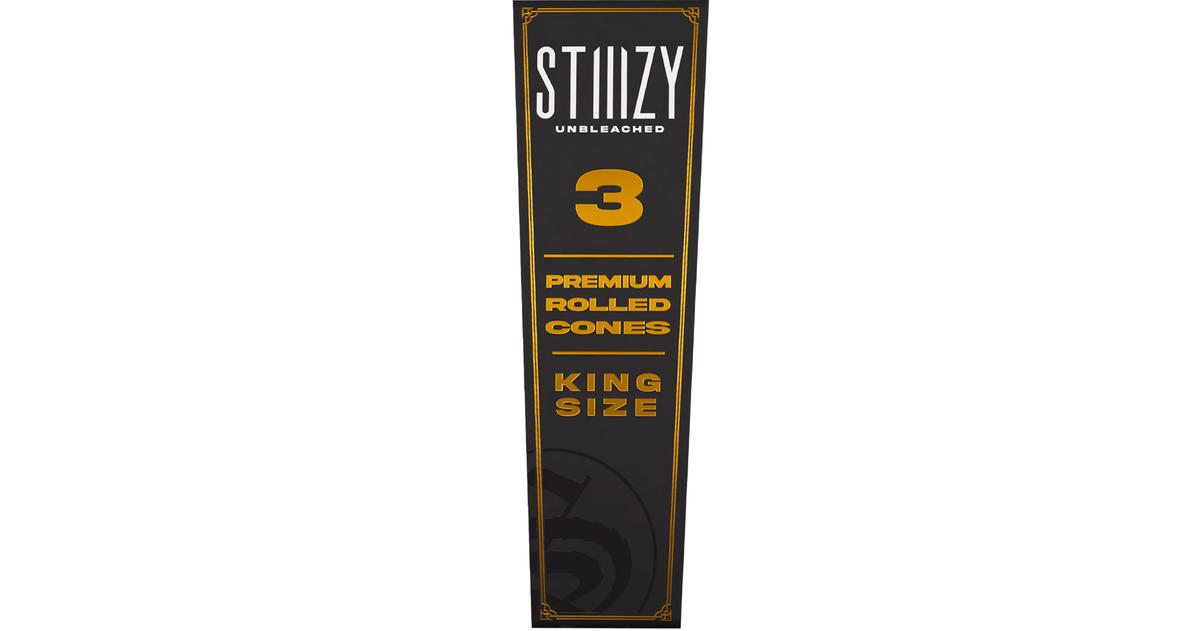 King Size Unbleached Rolled Cones