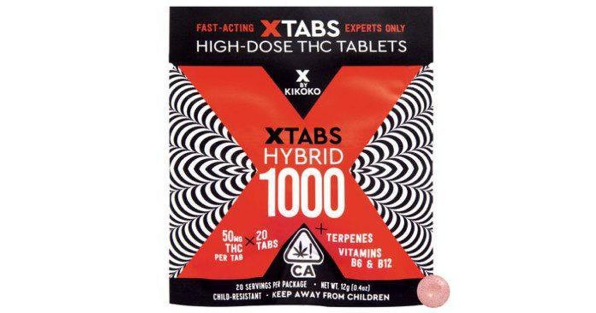 50mg Hybrid X Tabs