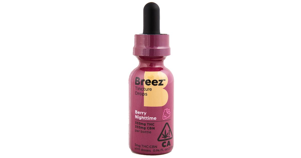 Berry Nighttime CBN Tincture Drops