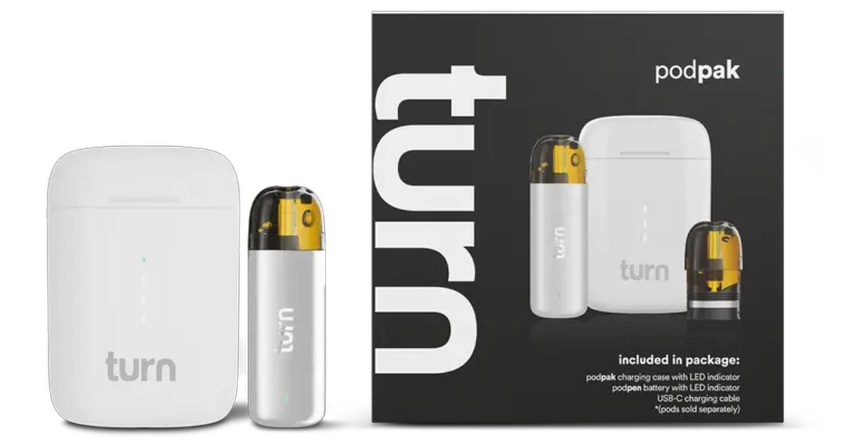 White Podpak Charging Case