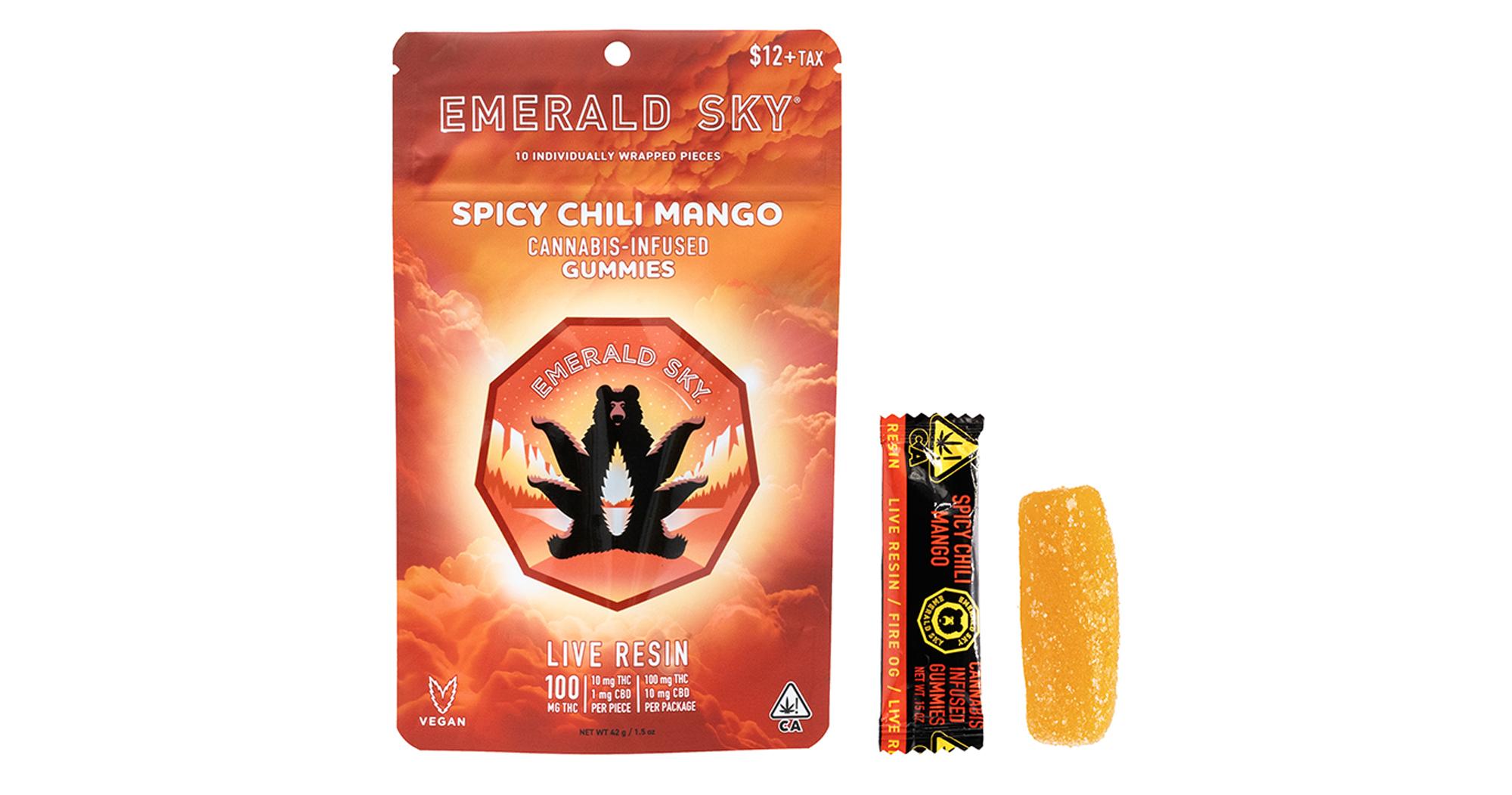 Spicy Chili Mango Live Resin Gummies