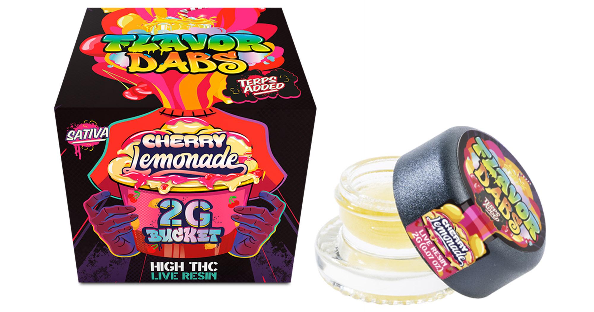 Cherry Lemonade 2g Live Resin Flavor Dab