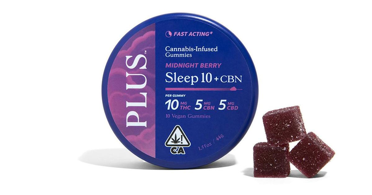 Midnight Berry 10:5:5 Sleep Solventless Rosin Gummies