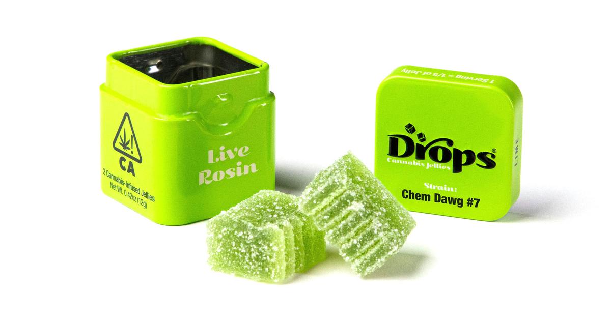 Lime Live Rosin Gummies 2ct