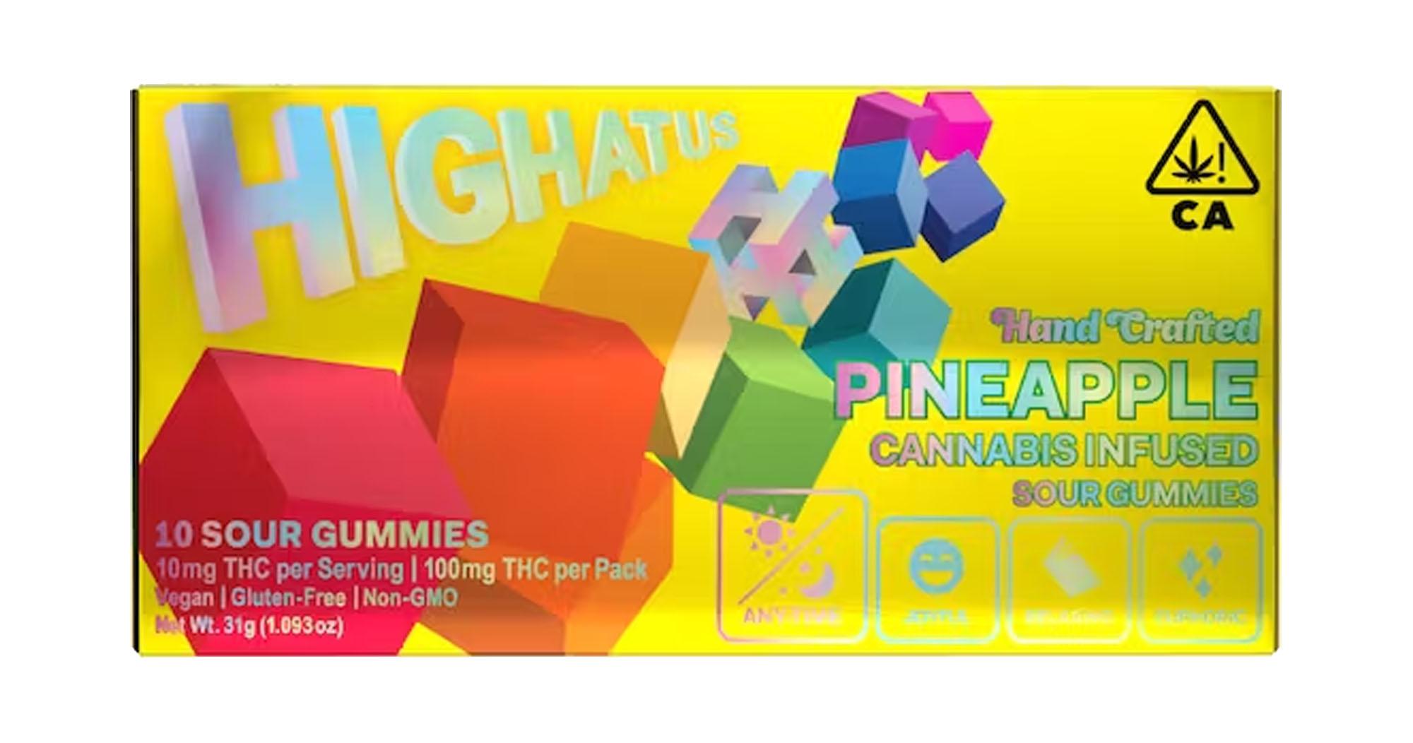 Pineapple Sour Gummies