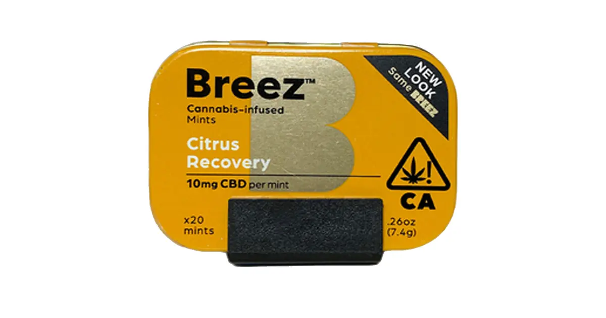 Citrus Recovery CBD Tin