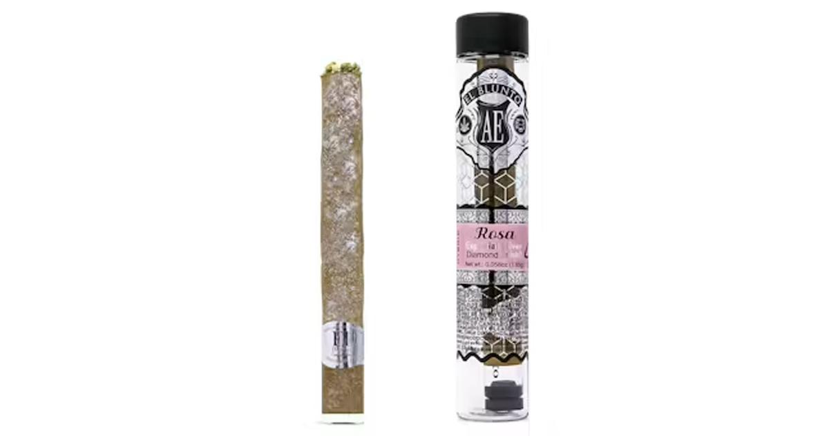 Rosa Silver Diamond Infused Blunt
